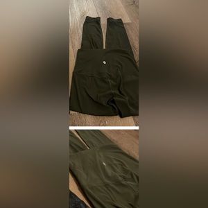 Olive lulu align leggings